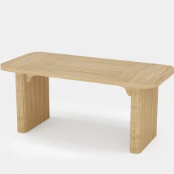 Tribesigns Desks*62.2" Wood Executive Desk Simple Rectangular Computer Desk Writing Table