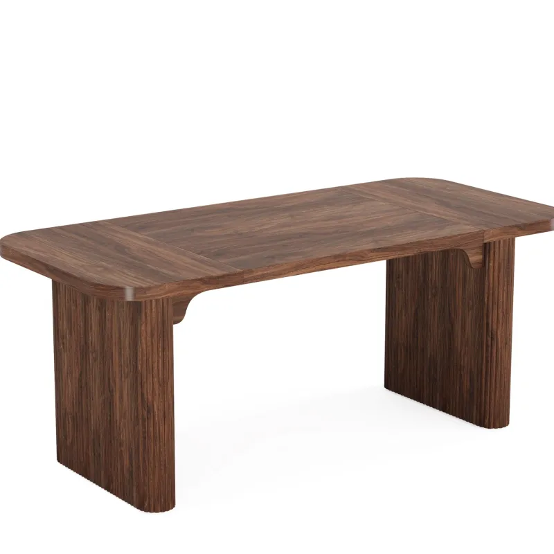 Tribesigns Desks*62.2" Wood Executive Desk Simple Rectangular Computer Desk Writing Table