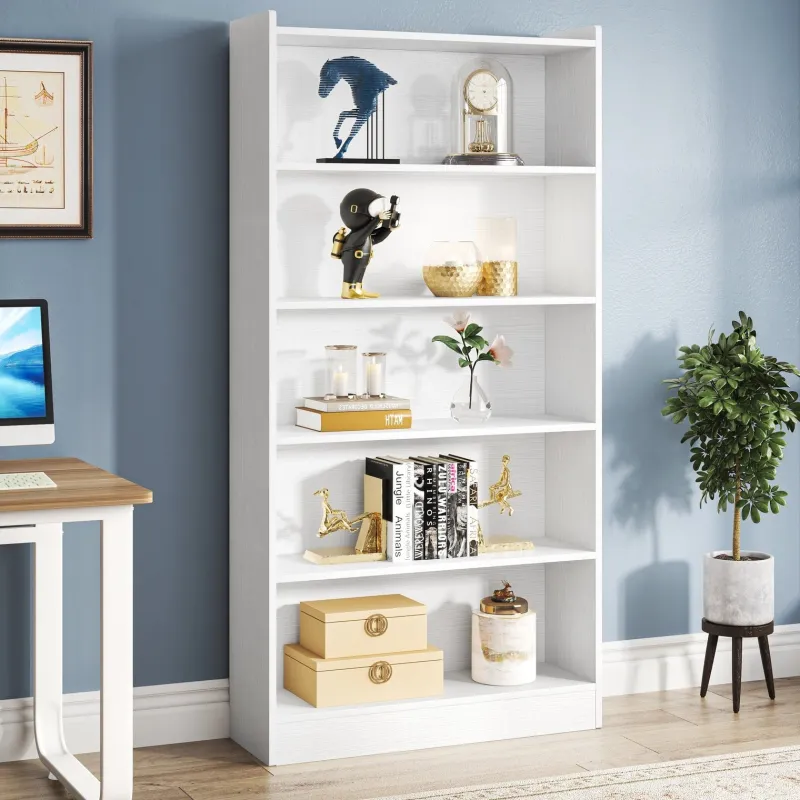 Tribesigns Bookcases & Bookshelves|Bookcases & Bookshelves*Bookcase, 72" Tall Bookshelf with 6-Tier Open Storage Shelves