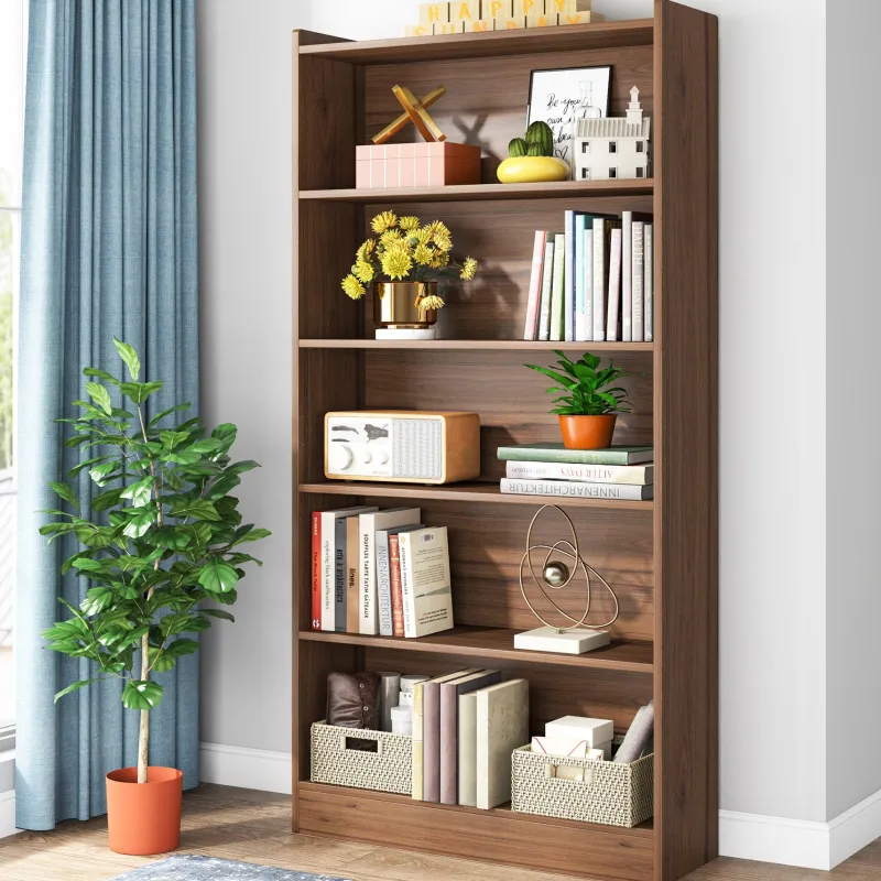 Tribesigns Bookcases & Bookshelves|Bookcases & Bookshelves*Bookcase, 72" Tall Bookshelf with 6-Tier Open Storage Shelves