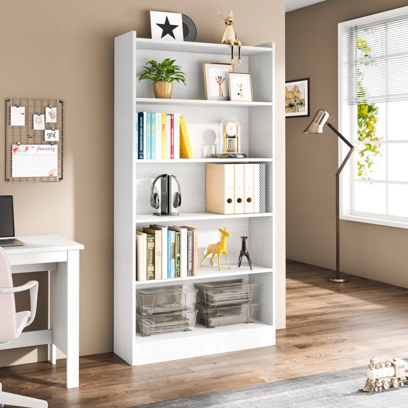 Tribesigns Bookcases & Bookshelves|Bookcases & Bookshelves*Bookcase, 72" Tall Bookshelf with 6-Tier Open Storage Shelves