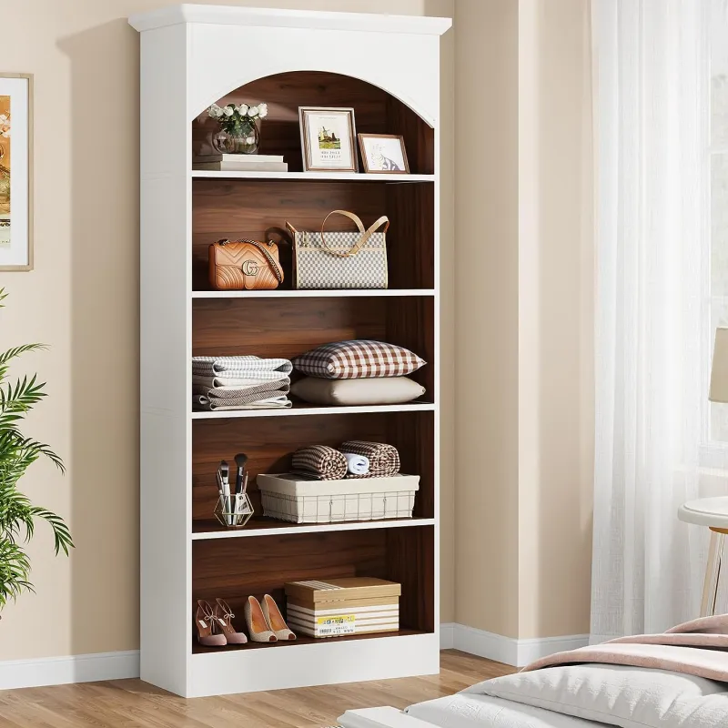 Tribesigns Bookcases & Bookshelves|Bookcases & Bookshelves*Bookcase, 70.9" Tall Bookshelf with 5-Tier Storage Shelves