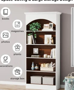 Tribesigns Bookcases & Bookshelves|Bookcases & Bookshelves*Bookcase, 70.9