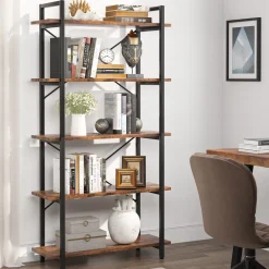 Tribesigns Bookcases & Bookshelves|Bookcases & Bookshelves*Bookshelf, 5 Tier Bookcase Display Shelf Unit