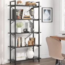 Tribesigns Bookcases & Bookshelves|Bookcases & Bookshelves*Bookshelf, 5 Tier Bookcase Display Shelf Unit