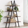 Tribesigns Bookcases & Bookshelves|Bookcases & Bookshelves*Bookshelf, A-Shaped Bookcase 4-Tier Ladder Display Shelves