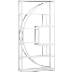 Tribesigns Bookcases & Bookshelves|Bookcases & Bookshelves*Bookshelf, Industrial Bookcase with 8 Open Storage Shelf