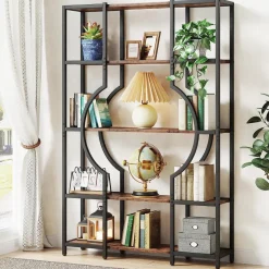 Tribesigns Bookcases & Bookshelves|Bookcases & Bookshelves*Bookshelf, 5-Tier Bookcase Shelving Unit for Home Office