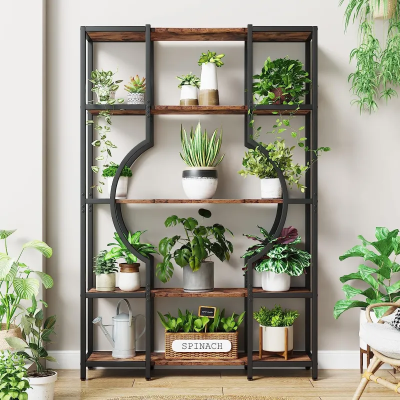 Tribesigns Bookcases & Bookshelves|Bookcases & Bookshelves*Bookshelf, 5-Tier Bookcase Shelving Unit for Home Office