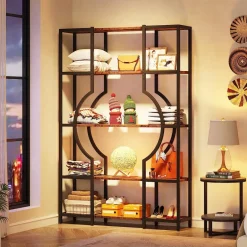 Tribesigns Bookcases & Bookshelves|Bookcases & Bookshelves*Bookshelf, 5-Tier Bookcase Shelving Unit for Home Office