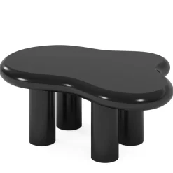 Tribesigns Coffee Tables*Cloud-Shaped Coffee Table, Modern Center Table with 4 Solid Legs