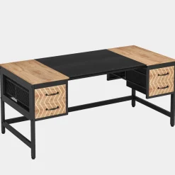 Tribesigns Desks*Computer Desk, 63" Executive Desk Writing Table with 4 Storage Drawers