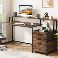 Tribesigns Desks*Computer Desk, 63