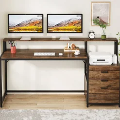Tribesigns Desks*Computer Desk, 63