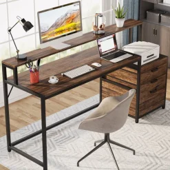 Tribesigns Desks*Computer Desk, 63
