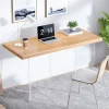 Tribesigns Desks*Computer Desk, 55" Modern Study Writing Table with Acrylic Legs
