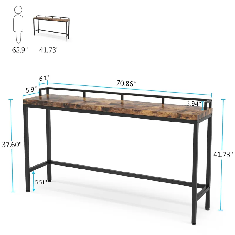 Tribesigns Console Tables|Console Tables*Console Table, 70.9 inch Extra Long Sofa Table