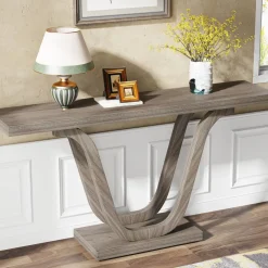 Tribesigns Console Tables|Console Tables*Console Table, 55 Inch Farmhouse Sofa Table Hallway Table