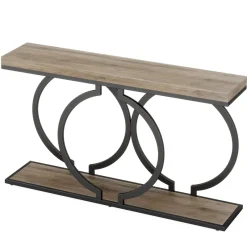 Tribesigns Console Tables|Console Tables*Console Table, 55 inch Faux Marble Entryway Sofa Table