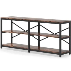 Tribesigns Console Tables|Console Tables*Console Table, 70.9 inch Long Sofa Table with Storage Shelves