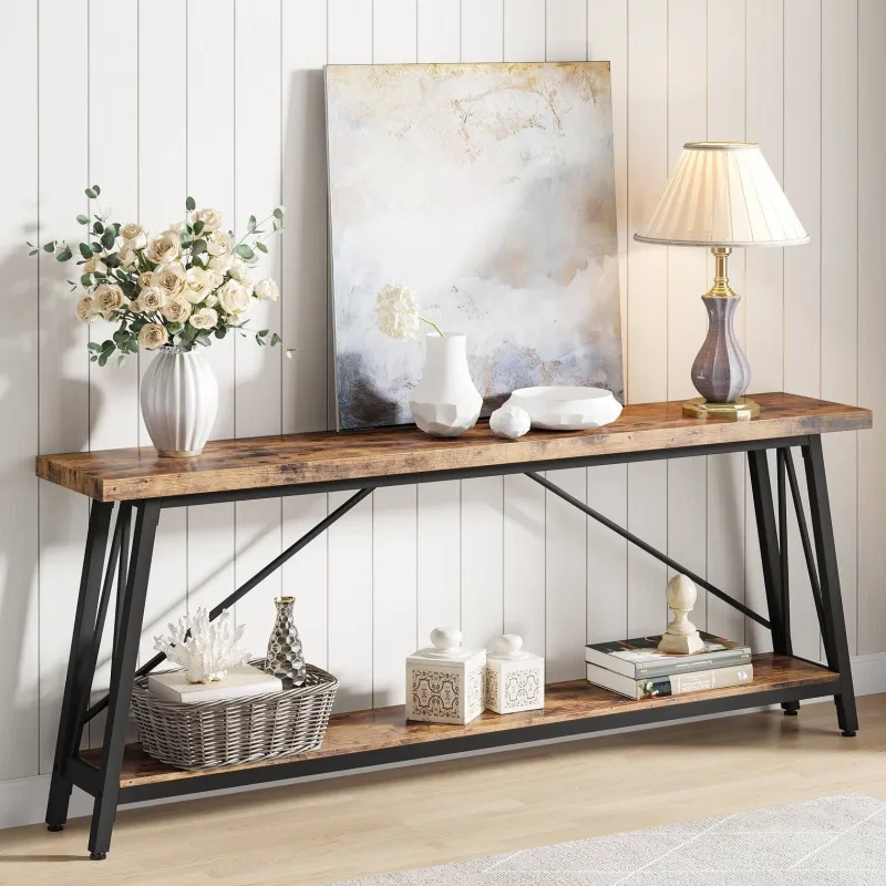 Tribesigns Console Tables|Console Tables*Console Table, 70.9 Inches Extra Long Sofa Table Behind Couch