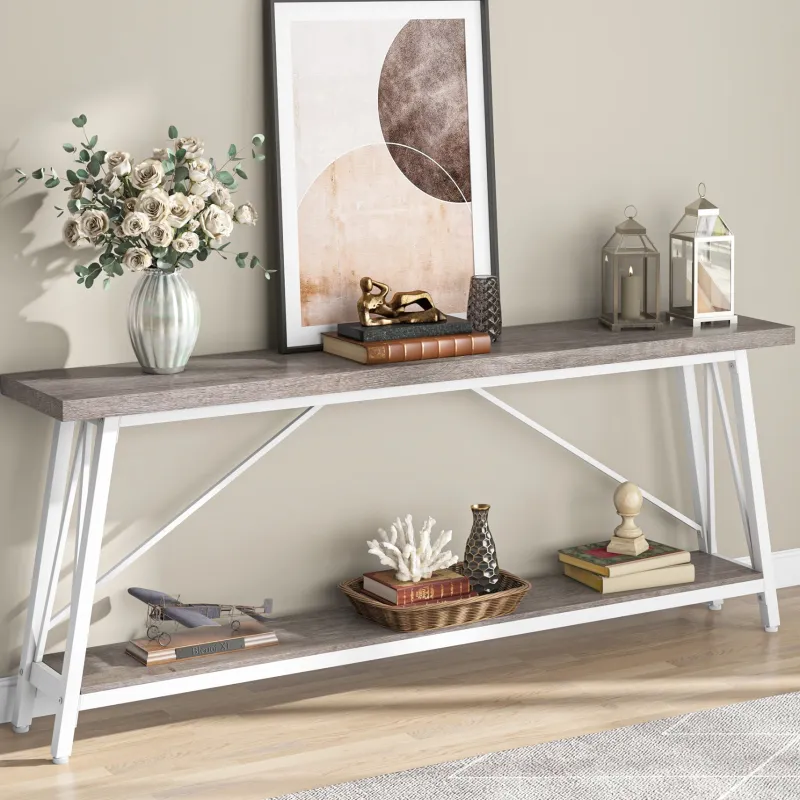 Tribesigns Console Tables|Console Tables*Console Table, 70.9 Inches Extra Long Sofa Table Behind Couch