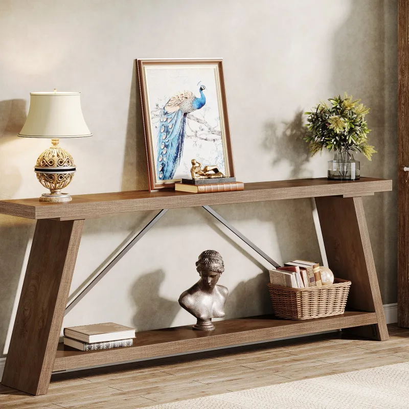 Tribesigns Console Tables|Console Tables*Console Table, 70.9 Inches Extra Long Sofa Table Behind Couch