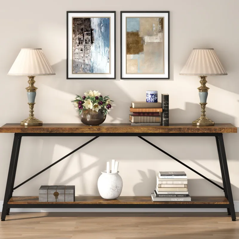 Tribesigns Console Tables|Console Tables*Console Table, 70.9 Inches Extra Long Sofa Table Behind Couch