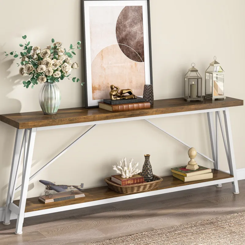 Tribesigns Console Tables|Console Tables*Console Table, 70.9 Inches Extra Long Sofa Table Behind Couch