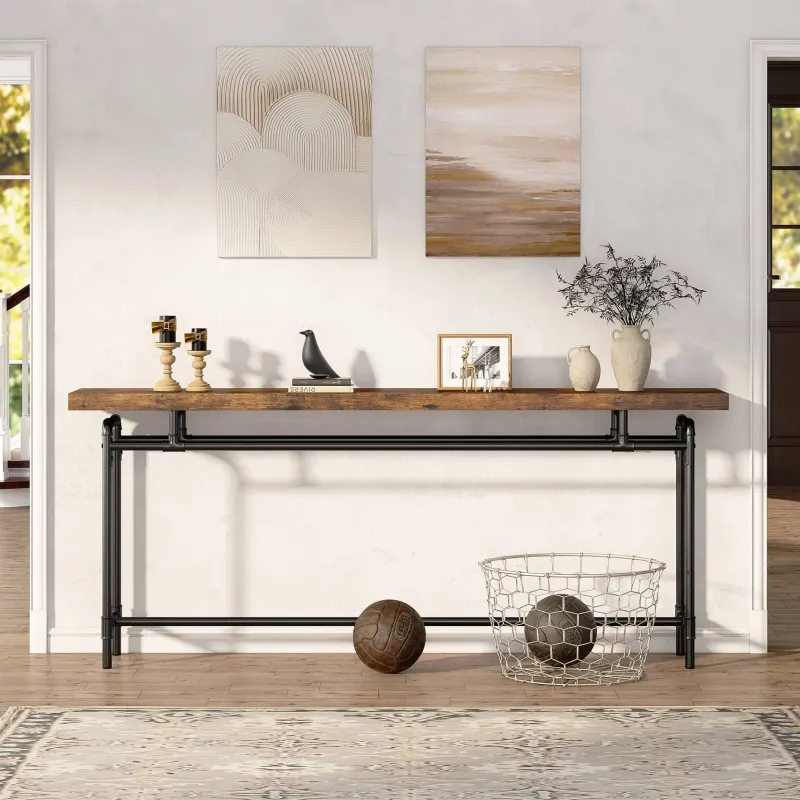 Tribesigns Console Tables|Console Tables*Console Table, 70.9" Narrow Long Entryway Sofa Table