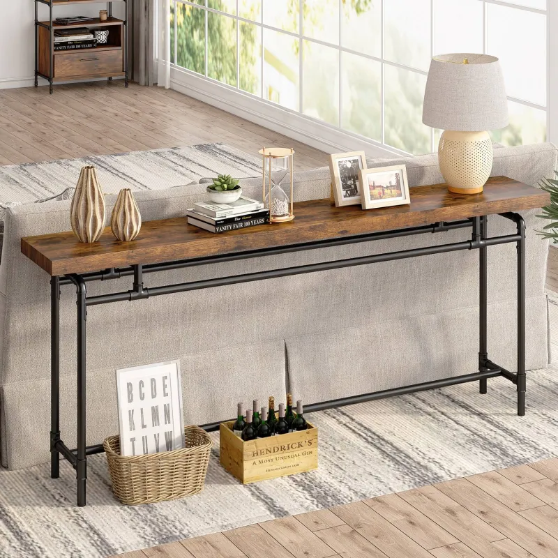Tribesigns Console Tables|Console Tables*Console Table, 70.9" Narrow Long Entryway Sofa Table