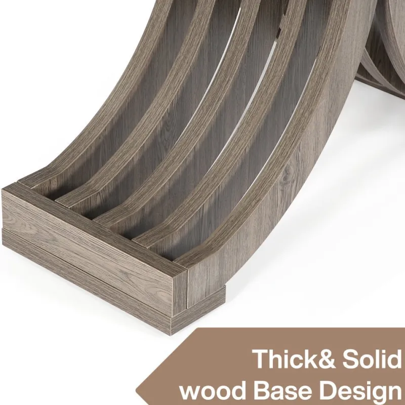 Tribesigns Console Tables|Console Tables*Console Table, Modern Faux Marble Entryway Sofa Table with Metal Base