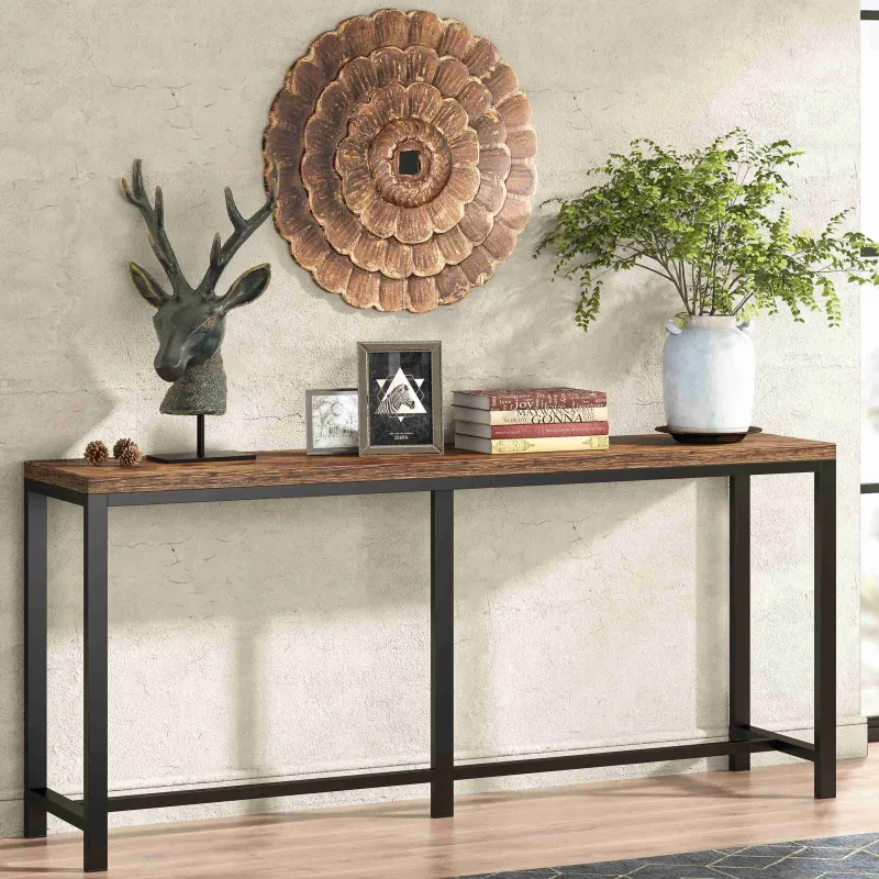 Tribesigns Console Tables|Console Tables*Console Table, Narrow Hallway Table, 70.9 inch Sofa Table