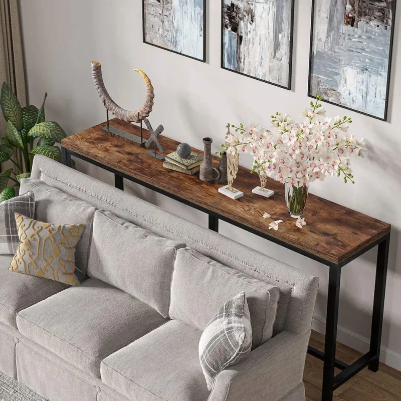 Tribesigns Console Tables|Console Tables*Console Table, Narrow Hallway Table, 70.9 inch Sofa Table