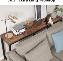 Tribesigns Console Tables|Console Tables*Console Table, Narrow Hallway Table, 70.9 inch Sofa Table
