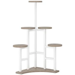 Tribesigns Plant Stands|Plant Stands*Corner Plant Stand Indoor, 6 Tiered Plant Shelf Flower Stand
