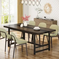 Tribesigns Dining Tables*Dinning Table 6 People, 70