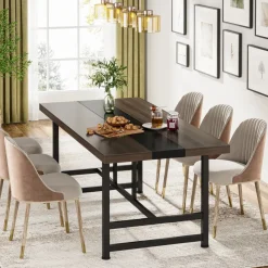 Tribesigns Dining Tables*Dinning Table 6 People, 70