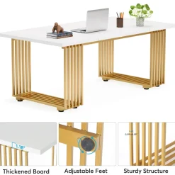 Tribesigns Desks*Executive Desk, 70.9