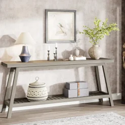 Tribesigns Console Tables|Console Tables*Farmhouse Console Table, 70.9