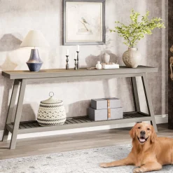 Tribesigns Console Tables|Console Tables*Farmhouse Console Table, 70.9