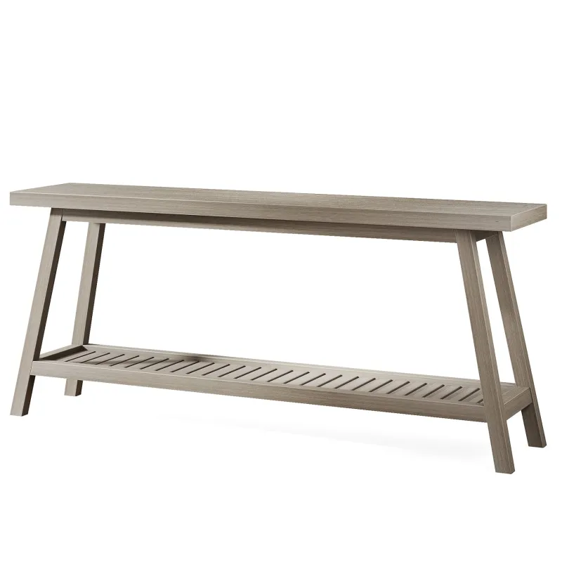 Tribesigns Console Tables|Console Tables*Farmhouse Console Table, 70.9" Entryway Table 2 - Tier Sofa Table
