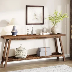 Tribesigns Console Tables|Console Tables*Farmhouse Console Table, 70.9
