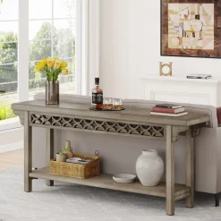 Tribesigns Console Tables|Console Tables*Farmhouse Console Table, 70.8