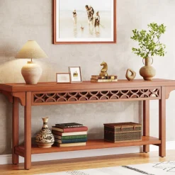 Tribesigns Console Tables|Console Tables*Farmhouse Console Table, 70.8