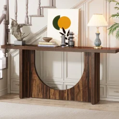 Tribesigns Console Tables|Console Tables*Farmhouse Console Table, 70.9" Wooden Hallway Foyer Table