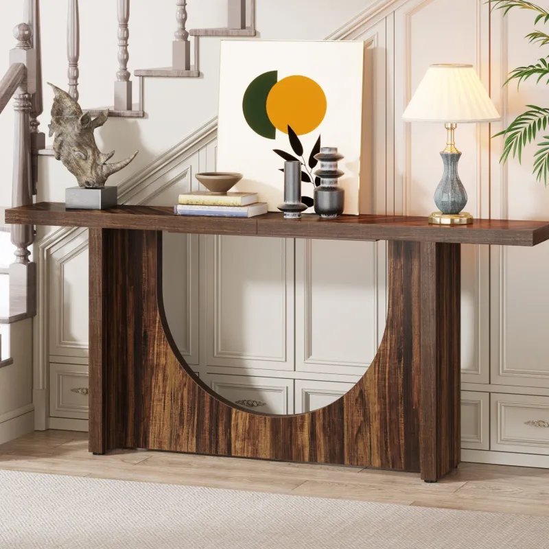 Tribesigns Console Tables|Console Tables*Farmhouse Console Table, 70.9" Wooden Hallway Foyer Table