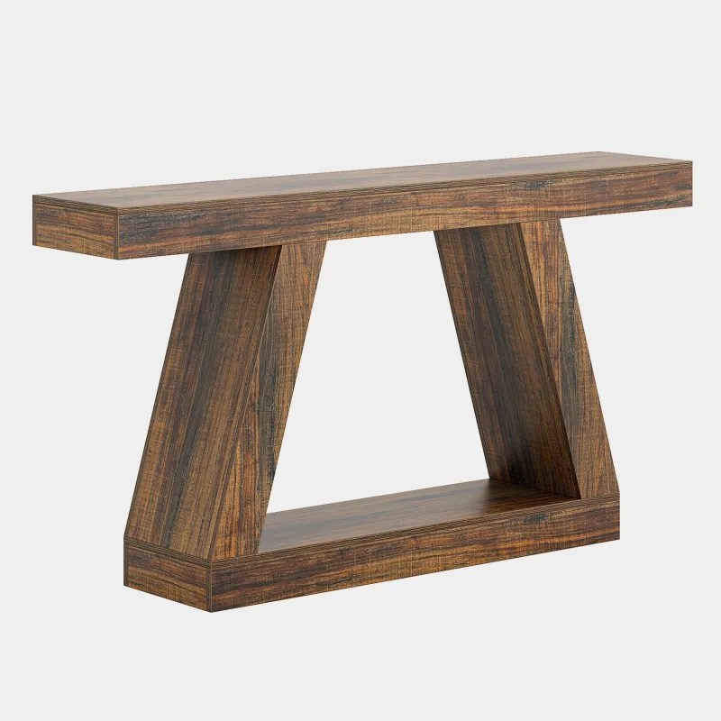 Tribesigns Console Tables|Console Tables*Farmhouse Console Table, 55" Sofa Table with Storage