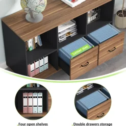 Tribesigns File Cabinets|File Cabinets*File Cabinet, 43 inches Mobile Filing Cabinet for Letter Size