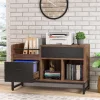 Tribesigns File Cabinets|File Cabinets*File Cabinet, Rustic Lateral Filing Cabinet with 2 Drawers